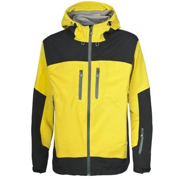 Sports Winter Jacket Mens softshell hardshell 3 layer fabric function fabric hot sale